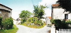 A view of the hamlet of Les Chauses
